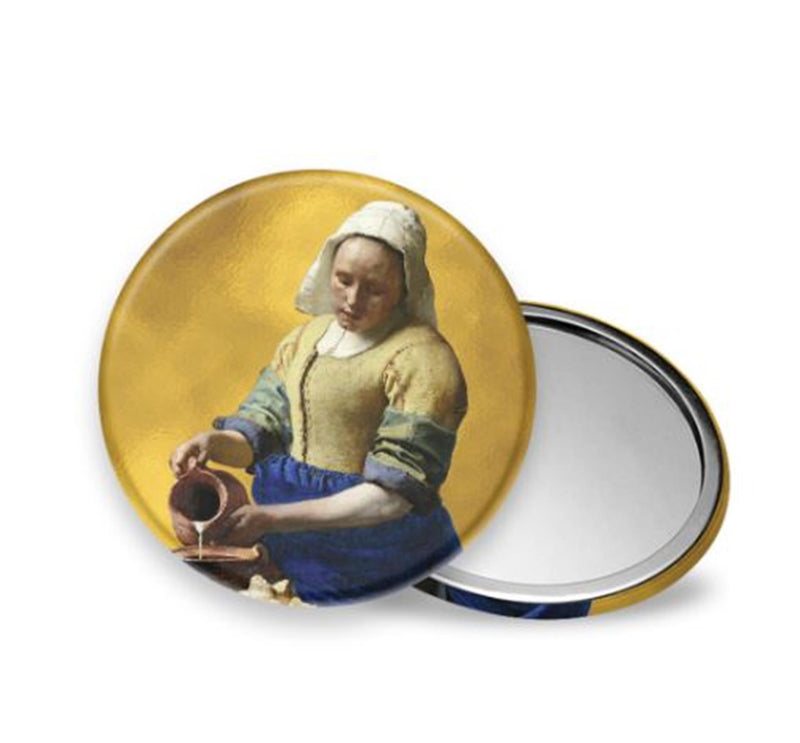 Specchio da borsetta Vermeer la lattaia