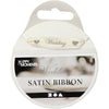 Creative Company Satin Ribbon Off-White, 10m