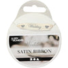Creative Company Satin Ribbon Off-White, 10m