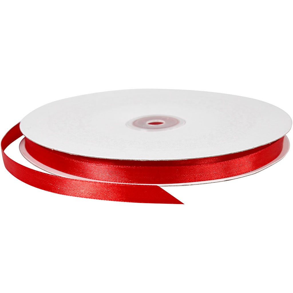Creative Company Satin Ribbon Red, 100m