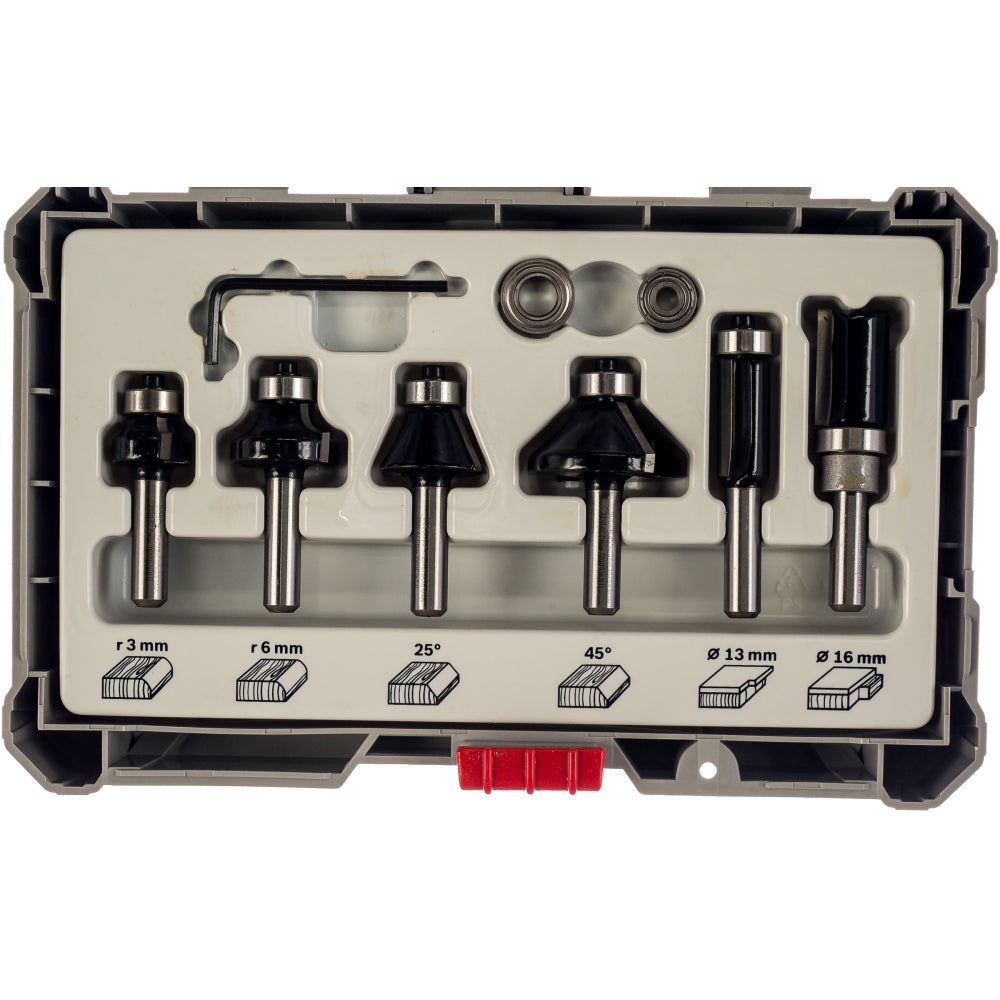 Bosch LaceFreesset 6 piezas, 8 mm