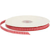 Creativ company http: www.cchobby.nl geruit-lint-b-6-mm-rood-wit-50-m-1-rol