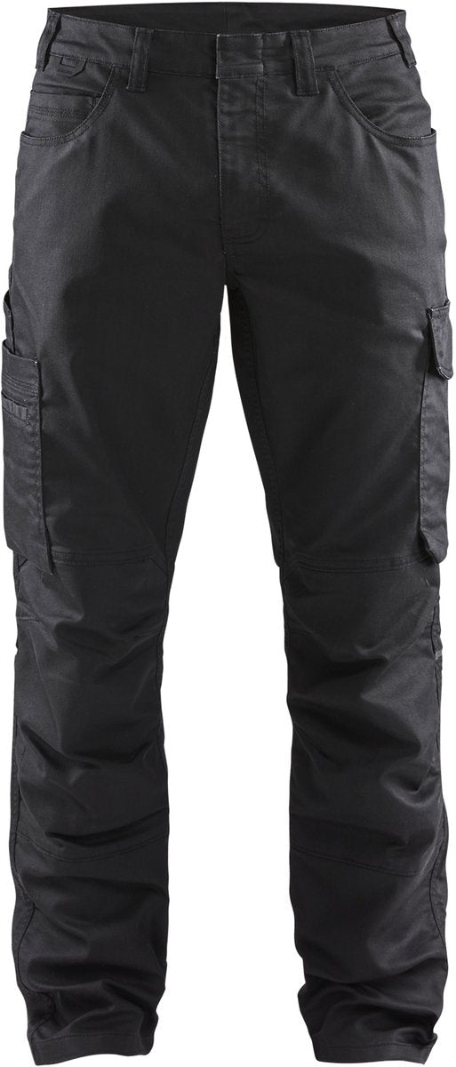 Blåkläder blaklader service pantaloni da lavoro denim stretch 1439-1141 - nero nero - c152