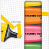 Mini evidenziatori Stabilo Boss - 5 pz.