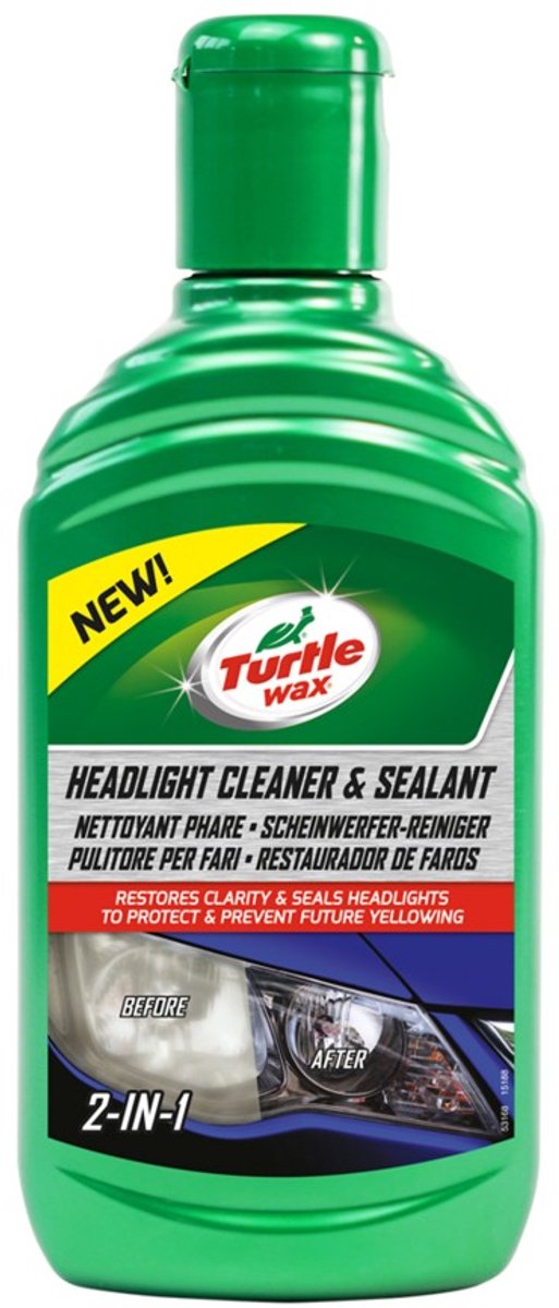 Tortuga cera tortuga cera 53168 sellador de limpiador de faros 300 ml