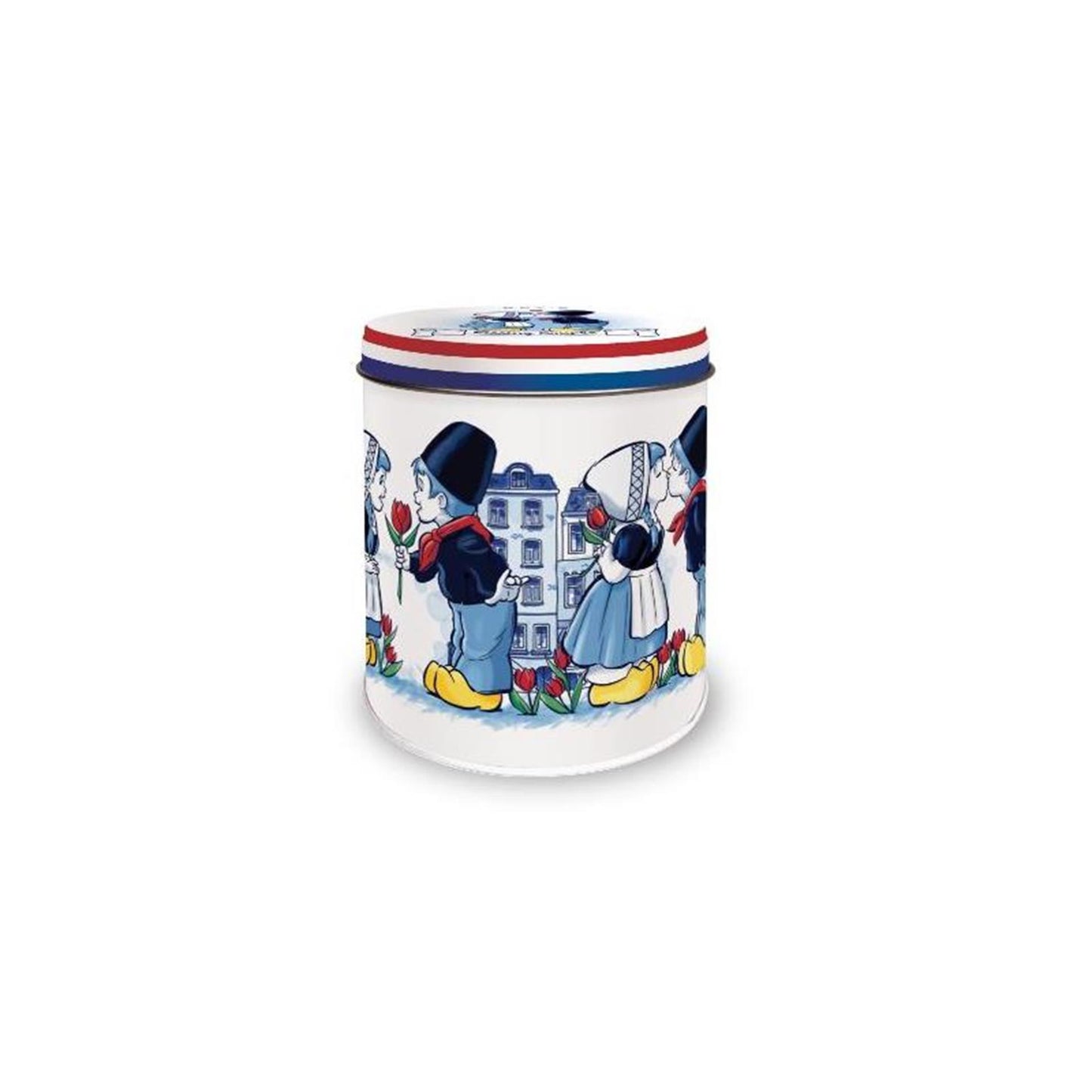 Lata de almacenamiento de pareja besándose ø10x11,5cm