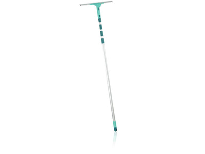 Leifheit Leifheit 51426 tergicristallo della finestra con gambo telescopio e copertura in microfibra 40 cm
