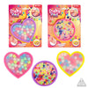 Toi-toys círculo de corazón divertido picky pad con cuentas