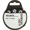 Cinta decorativa Creativ company, ancho: 15 mm, 6 m 1 rollo