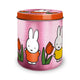 Tulipani di latta Miffy rosa 10x11,5 cm