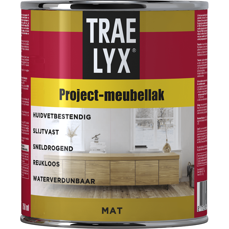 Trae-lyx 1074365 - tl prjct laca para muebles mate 750 ml | 1 pieza