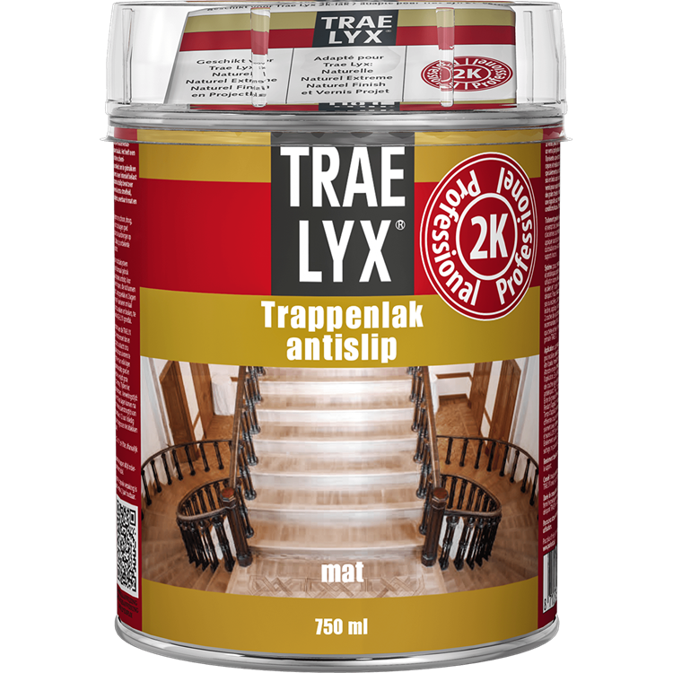 Trae-lyx 1074361 - tl trappenlak mat antisl 750ml | 1 stuks