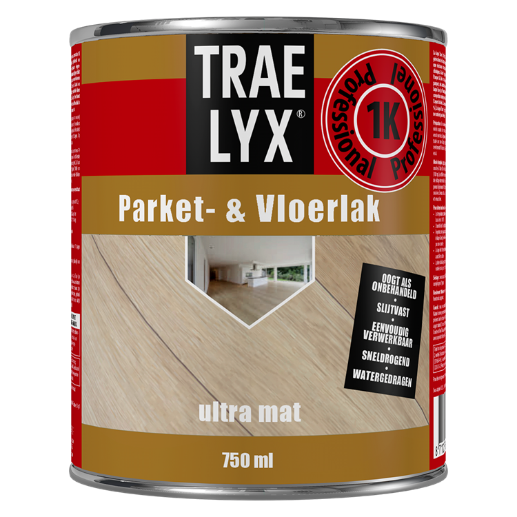 Trae-lyx 1074350 - tl vernice per parquet u-mat 750ml | 1 pz