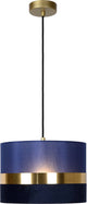 Lucide extravaganza between - lampada a sospensione - ø 30 cm - 1xe27 - blu