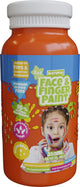 Botella de pintura de dedo de cara natural de boti oranje, 250 ml