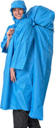 Poncho tipo mochila para exteriores Lowland - 100% impermeable (10 000 mm) - transpirable (8000 g m²) - grande - ¡sin pfas!