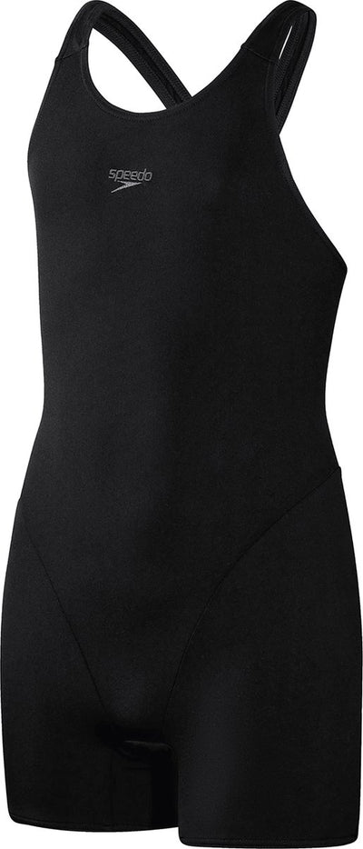 Costume da bagno sportivo per ragazze Speedo Endurance+ Legsuit - nero