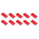 Rectangular magnets franken 5x2.3 cm red