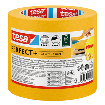 Tesa 1074630 - 2x perfetto + 50m:50mm promo | 9 pezzi