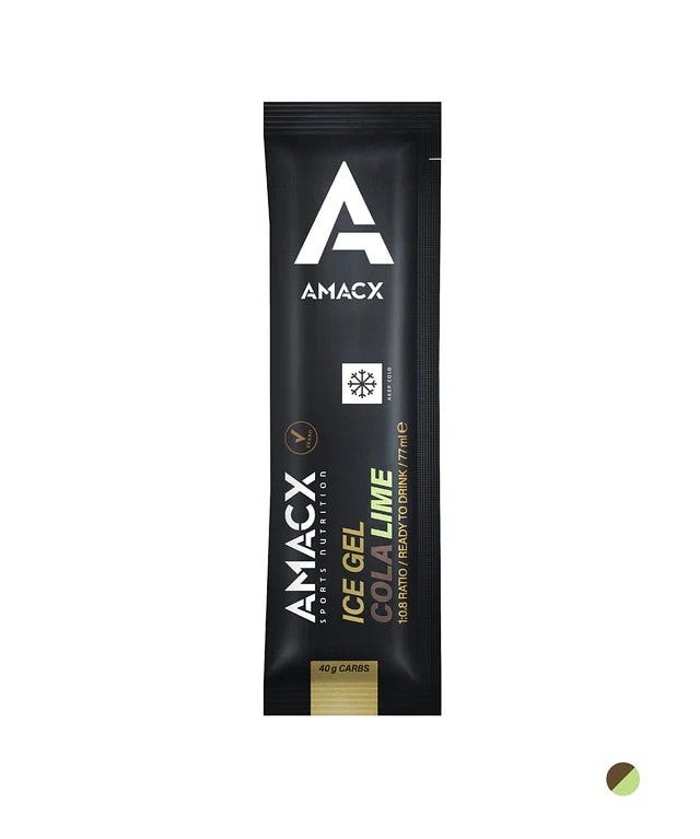 Amacx energy gel turbo ice 2:1 40gr carbs cola lime 77ml