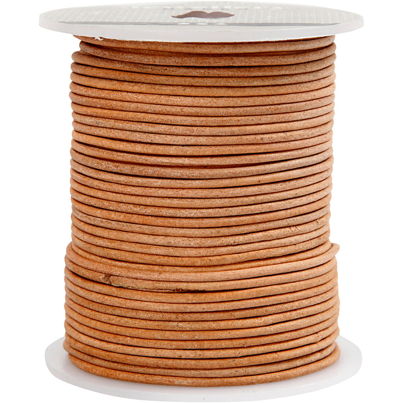 Creativ Company Learning Cord, Dikte 2 mm, beige, 50 m 1 rollo