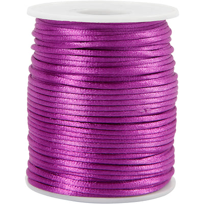 Creativ Company Satin Cord Purple, 50m