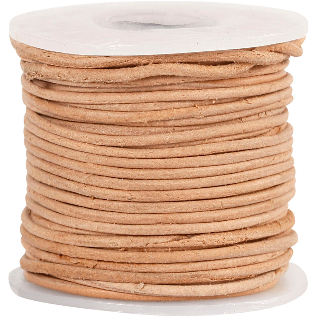 Cordón de cuero Creativ Company, espesor 1 mm, 10 m 1 rollo