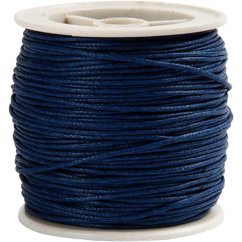 Creative Company Cotton Cord Blue, 40m