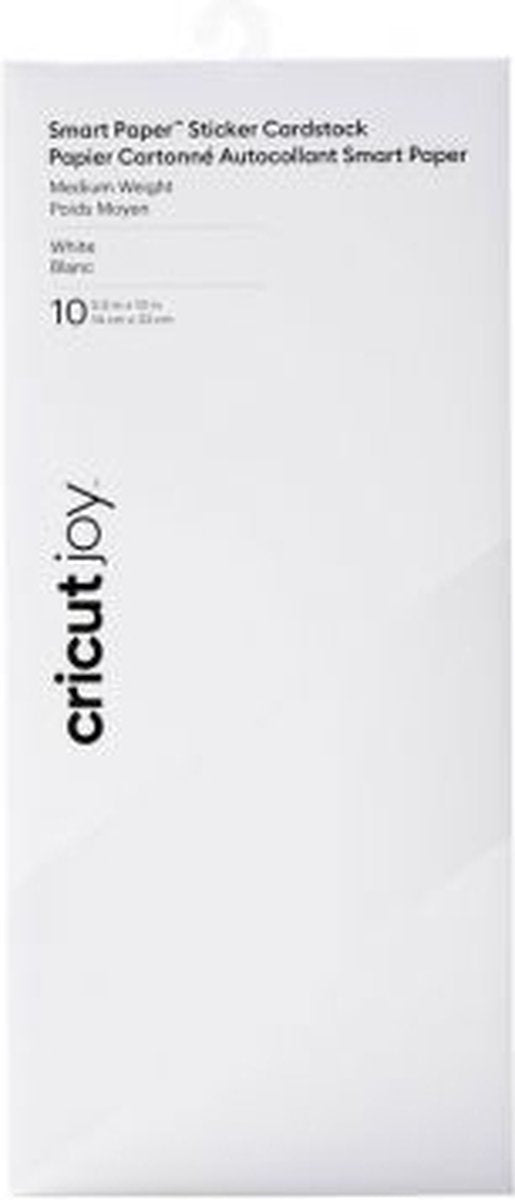 Cricut joy smart stickers cartulina color cartulina blanca