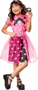 Rubies - vestido drácula rosa - niña (talla m)