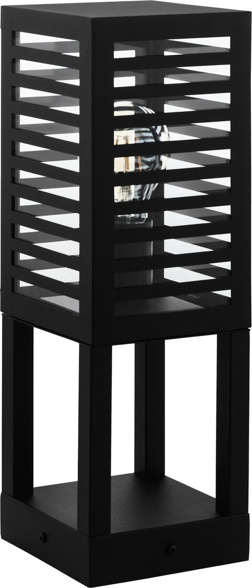 Eglo alamonte 3 sokkellamp buiten - e27 - 45 cm - zwart
