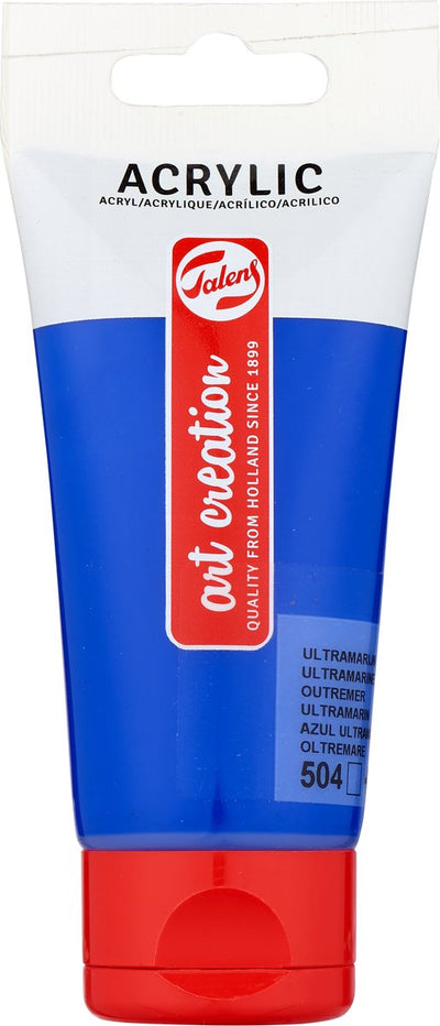 Talens Art Creation Tubo de pintura acrílica 75ml Ultramarine 504