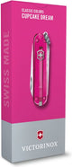 Navaja Victorinox classic SD transparente - cupcake dream - 7 funciones