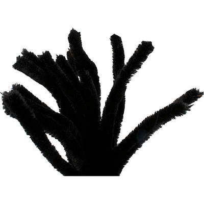 Ciniglia Creative Company, l: 30 cm, spess. 15 mm, nero, 15 pezzi 1 scatola
