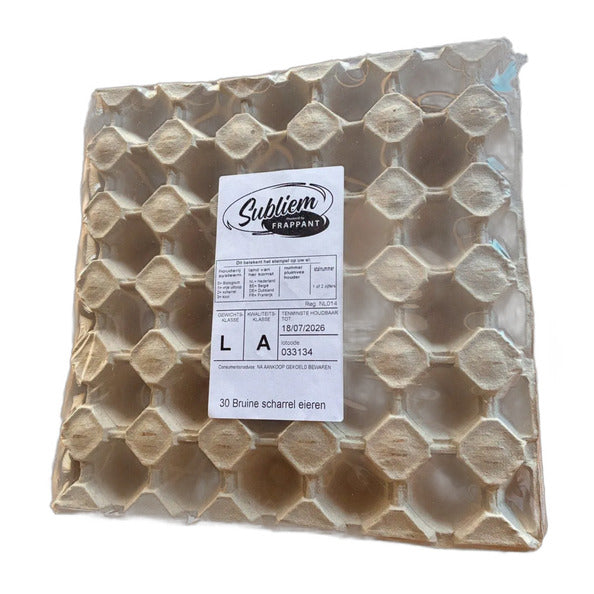 Sublime fresh free-range eggs l (30 pieces)