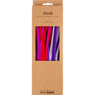 Ciniglia Creative Company, l: 30 cm, spess. 6 mm, armonia rosa porpora, 25 pezzi 1 scatola
