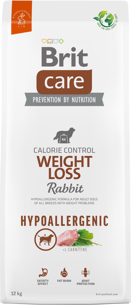Brit 12 kg care, cibo ipoallergenico per cani dimagrante