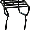 Carrier anteriore steco liscio nero 25 cm