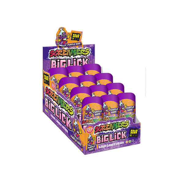 Zed Candy Screamers Big lick Viola (12x 60ml)