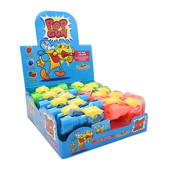 Divertida pistola de caramelos (16 piezas)