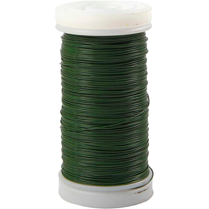 Filo floreale Creativ company, spess. 0,31 mm, 100 gr, verde, 160 m 1 rotolo