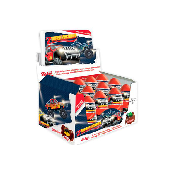 Zaini super macchina per uova di cioccolato (24x 20gr)