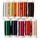 Creative Company Metal Wire, spessore 0,18 mm, ca. 10x125 m, 10x50 g 1 scatola