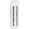 Alambre plateado de la compañía Createiv, espesor de 0.2 mm, plateado, 50 gr, 110 m 1 rollo