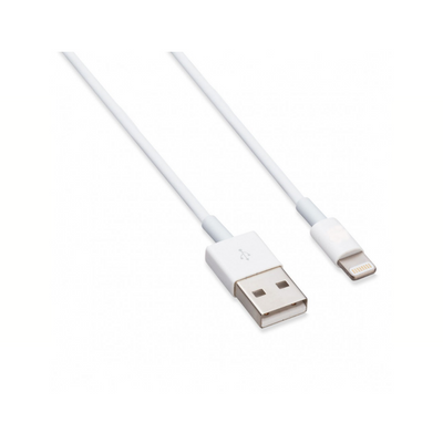 Cable de Lightning de iPhone, blanco 2.00m