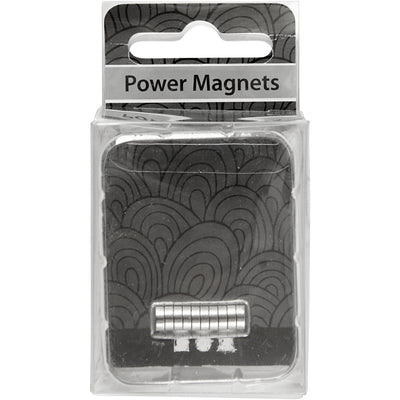Magneti potenti “ndfeb” dell'azienda Creativ, d 5 mm, spessore 2 mm, 10 pezzi 1 scatola