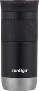 Contigo byron snapseal thermosbeker - licorice - 16oz - roestvrijstalen isoleerbeker, koffiebeker-to-go, lekvrij, houdt tot 7 uur warm, vaatwasserbestendig bpa-vrij deksel, 470 ml