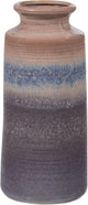 Vaso decenni in legno xl ø17 cm - ceramica - grigio blu - 38x17x17 cm