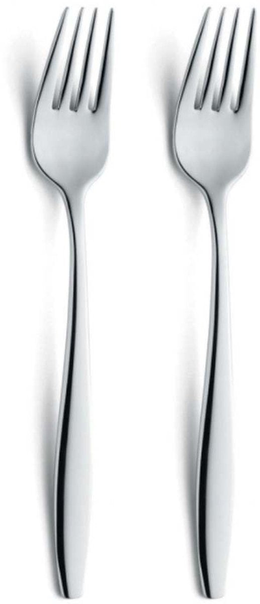 Amefa Florence - Set forchette da tavola da 2 pezzi - lucido - color argento