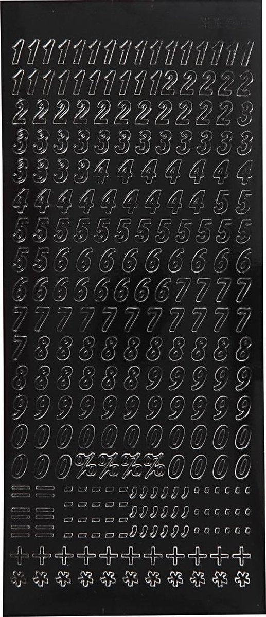 Creative Company Atthers Small Figure Black, 1 foglio
